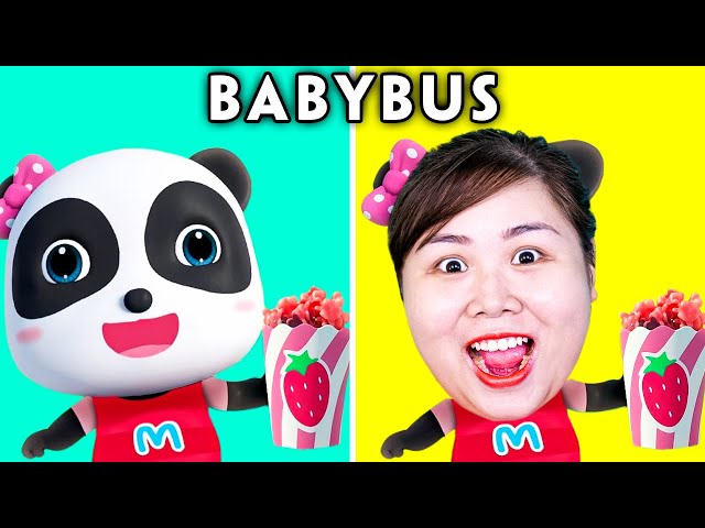 KIKI WITH A COOKING COMPETITION - BABYBUS FUNNY ANIMATED PARODY BY WOA PARODY