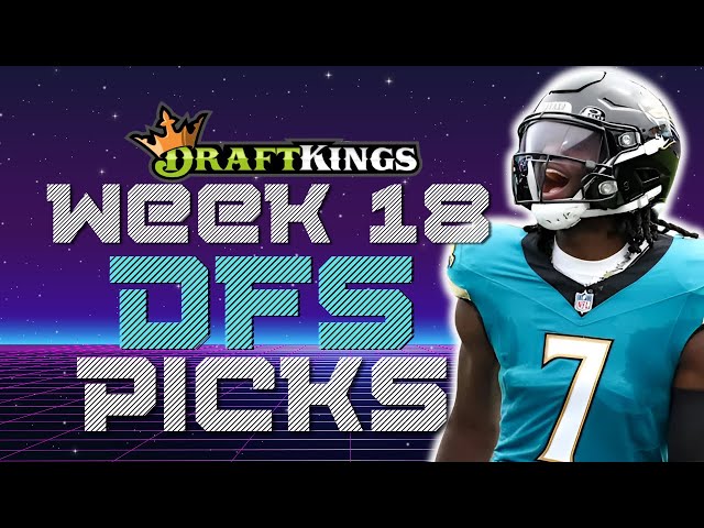 NFL DFS Week 18 GPP Picks, Values, and Stacks + Lineup Build | DFS Strategy