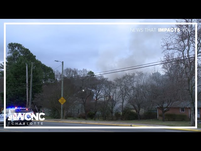 Two found dead after east Charlotte house fire