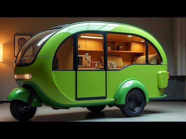 Exploring the 2025 Tricycle RV Camper: Is This the Ultimate Eco-Friendly Adventure