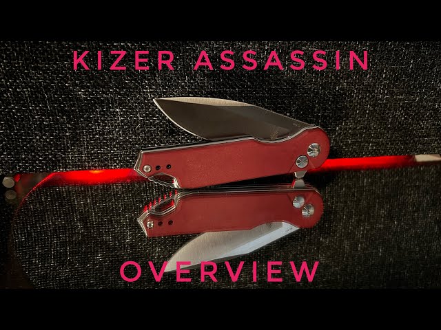 Kizer Assassin - Button Lock Knife Overview