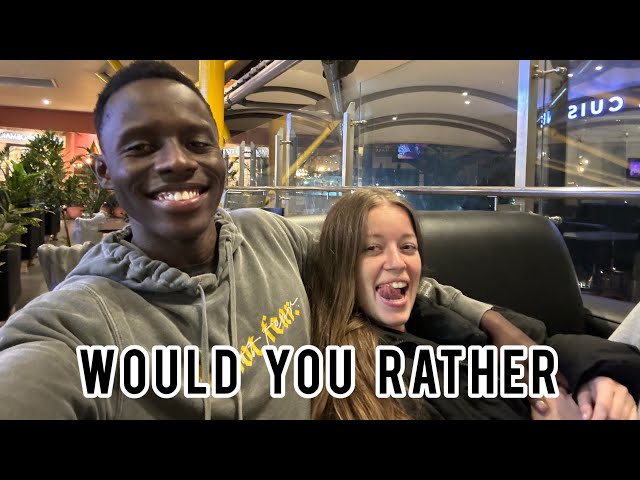 Would You Rather: Couples Edition￼