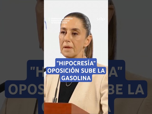 ¡GASOLINA a $24 pesos! CLAUDIA SHEINBAUM 🇲🇽 buscará mejorar el PRECIO de la GASOLINA