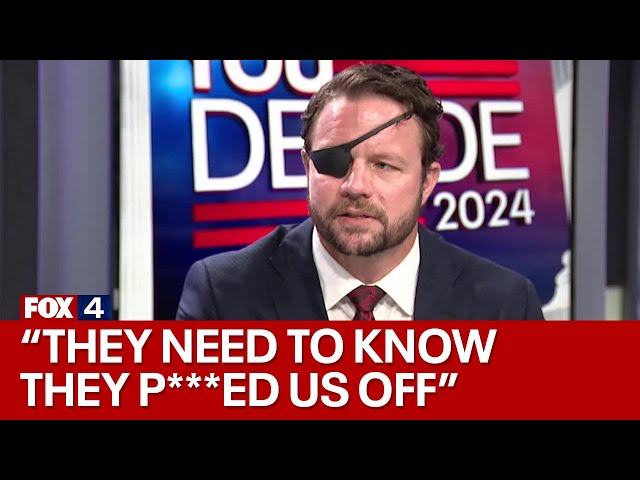 Rep. Dan Crenshaw on the battle against Mexican cartels, Israel-Hamas war, 2024 election