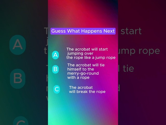 Guess What Happens Next -1 | Guess quiz | Entertaiment | What happens | Fun quiz | Quiz | Quiz game