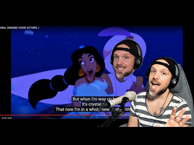 Vocal Coach reacts to disney's original singing voice actors [German]