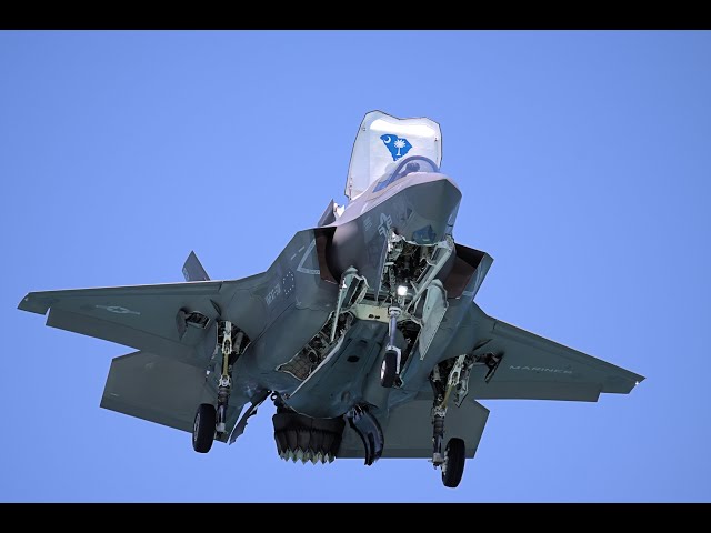 Hyundai Air and Sea Show F-35 B Marines Version Display