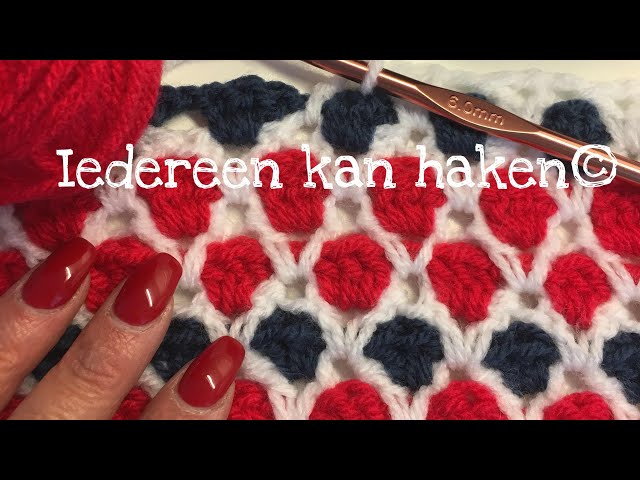 ♥️#Iedereenkanhaken #Marrocan #stitch #nederlands #tutorial #haken#EASY #scarf #EASY #crochet#DIY