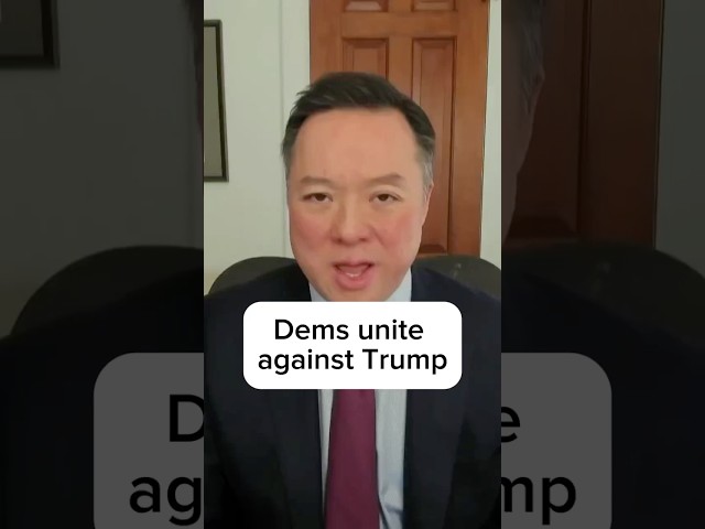 Dems united against Trump