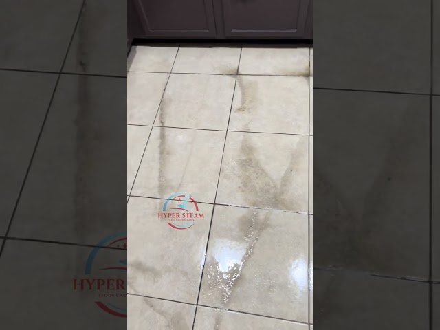 Deep Clean and Seal Tile and Grout in Cypress, Texas REAL TRANSPARENT Results!