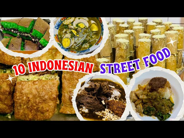 10 Indonesian Street Food You Must Try 🇮🇩