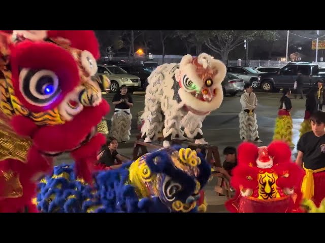 DRAGON & LION DANCE! HAPPY LUNAR NEW YEAR 2025 Welcomes The Year Of The Snake.