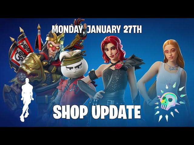 NEW SKIN GALA GLIMMER | BAO BROS AND WUKONG | JUICE WRLD RETURNS #fortniteshop #fortniteshopnow