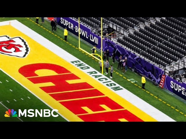 'Political convenience': NFL will remove 'end racism' from end zones ahead of Super Bowl