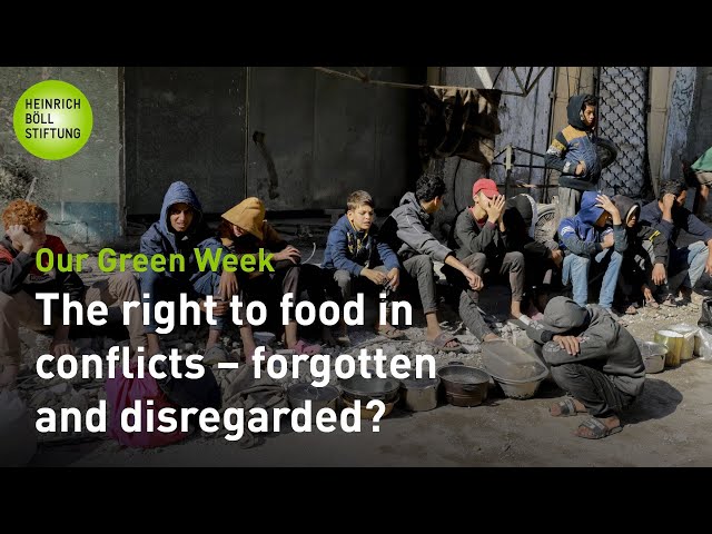 Our Green Week: The right to food in conflicts - forgotten and disregarded?