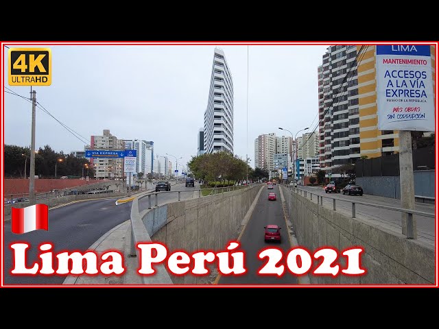 Walking LIMA PERU 2021 | Reducto Avenue | MIRAFLORES | District | October 2021 | 4K UHD