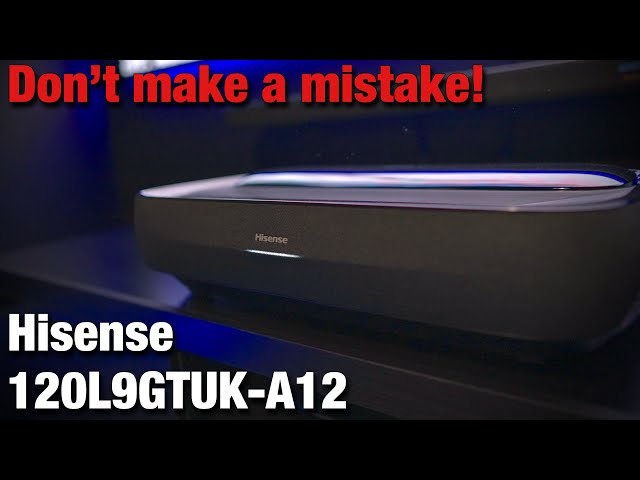 Hisense 120 inch UST Laser TV (120L9GTUK-A12) - Watch this before Buying!