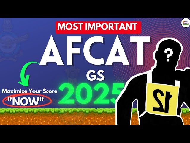 AFCAT GS in One Shot | Most Important AFCAT questions 2025 | AFCAT 2025 | AFCAT Static GK