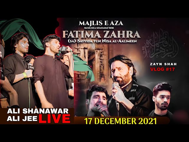 Ali Shanawar Ali Jee | 🔴 Live in Nishtar Park Karachi | 17 Dec 2021