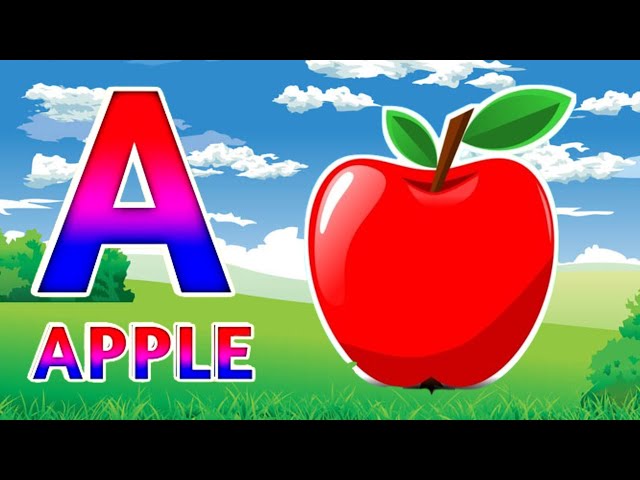 Phonics Song 2 with TWO Words in 3D - A For Airplane - ABC Alphabet Songs & Sounds 94