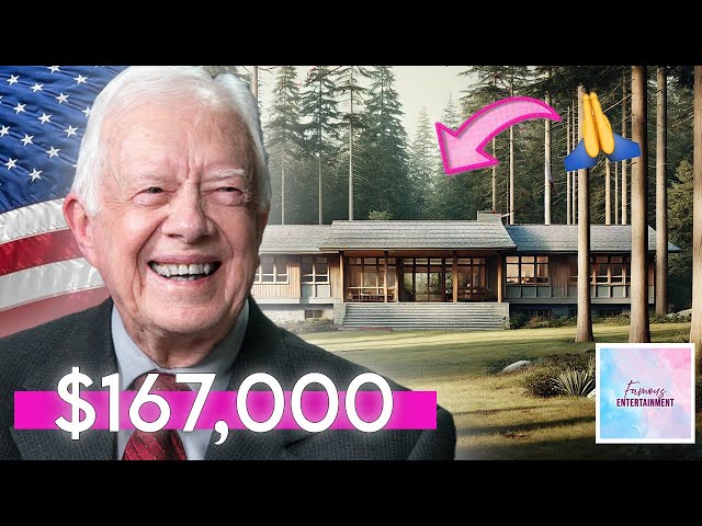 Former President Jimmy Carter | His Humble $167K Georgia Home | House Tour 2024 | IN MEMORY