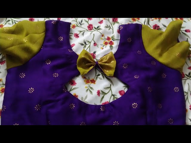 simple blouse design stitching video || blouse stitching