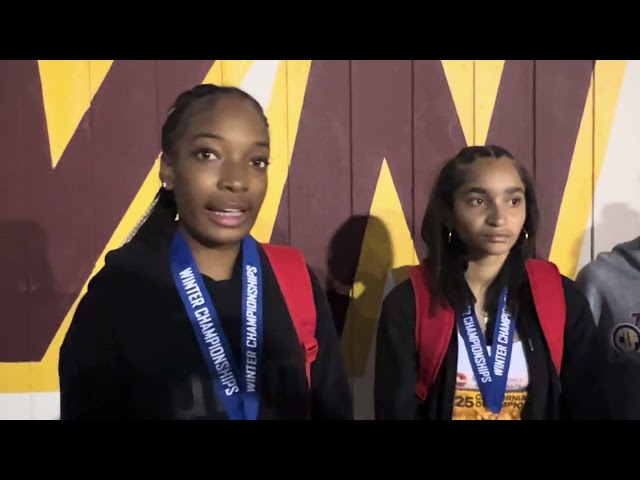 St. Mary's Academy 1st Place Girls 800 Sprint Medley Relay California Winter Outdoor Championships