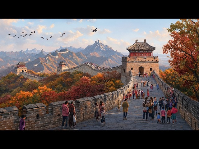 The Great Wall, China🇨🇳 One of the New 7 Wonders of the World! (4K HDR)