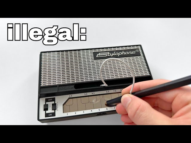 Songs that are ILLEGAL to play on Stylophone