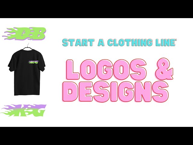 STARTING A CLOTHING LINE FROM SCRATCH | VLOG 2 | LOGOS & DESIGNS