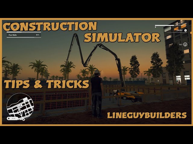 The Easiest Way To Pour Concrete in CONSTRUCTION SIMULATOR