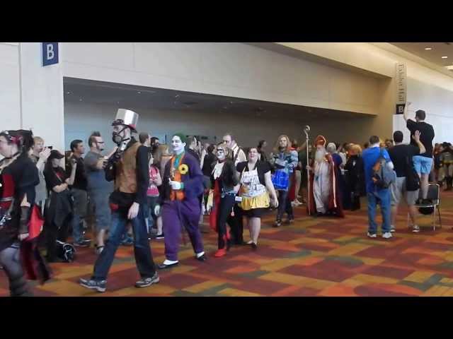 GenCon 2013 Costume Contest parade