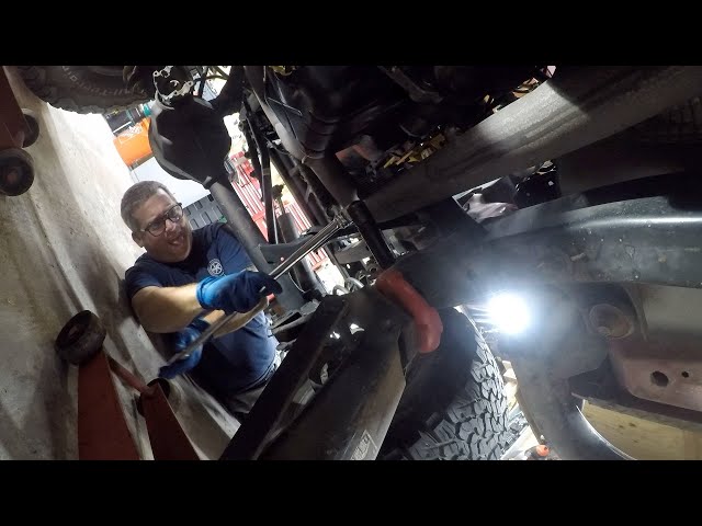 Jeep TJ Build - Jeep 83 - odds and ends, centering the front axle, adjusting suspension