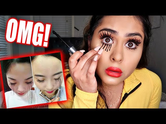 EXTREME LASHES Viral Asian Mascara Tested !!! DOES IT WORK?