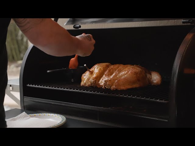 The BEST Way To Cook A Turkey This Thanksgiving!!!  | Traeger Grill Smoked Turkey