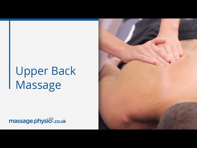 Upper back Massage