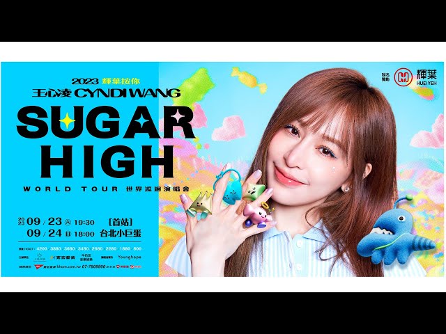 2023輝葉按你「王心凌SUGAR HIGH世界巡迴演唱會」記者會