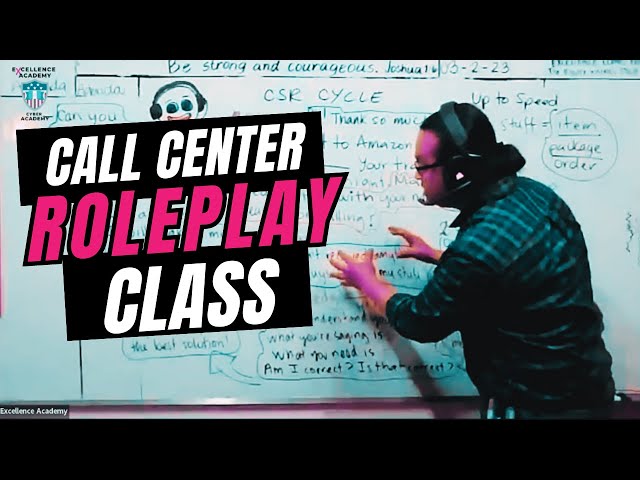 Call Center Roleplay Class • Complete Class