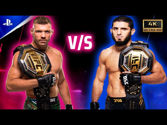 Dricus Du Plessis vs Islam Makhachev in the Ultimate UFC Showdown