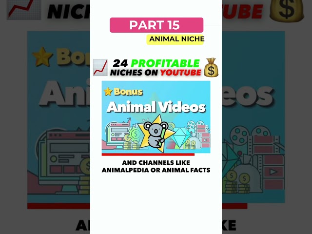 24 EASIEST Faceless Niches That Will Make You Rich in 2025 // PART 15 The Animal Niche