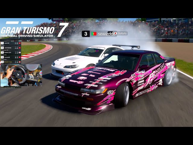 I Hosted My FIRST Gran Turismo 7 Open DRIFT Lobby With UPDATE 1.56!!