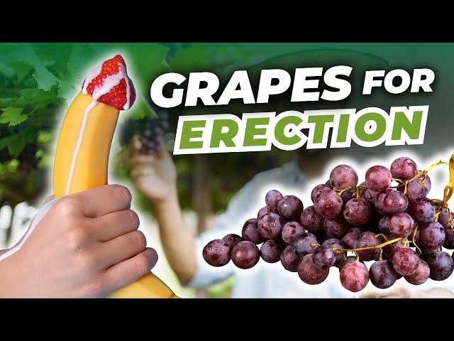 Grape Juice for Erectile Dysfunction | New Study Reveals!