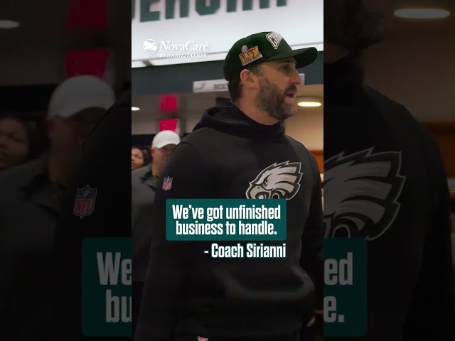 Coach Sirianni speaks to the Eagles locker room after NFC Championship victory #shorts