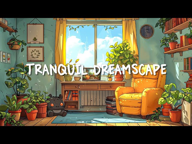 Tranquil Dreamscape 🌙 Calm with Healing Place ~ Lofi Hip Hop - Beats to relax/study/work