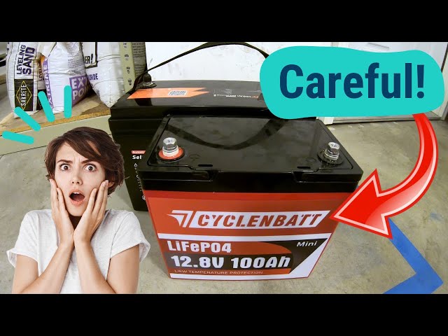 DO NOT Leave LiFePO4 Batteries Unattended or This Might Happen! – Cyclenbatt 12V Mini