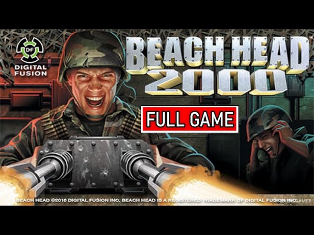 Beach Head 2000 4K Full Walkthrough