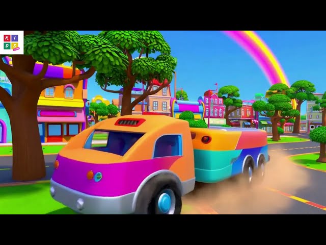 BEST Wheels on the Bus Nursery Rhymes for Kids in 2024 | kidstveng