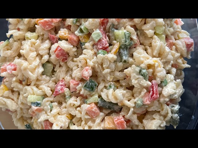 Refreshing & Easy Pasta Salad Recipe | Perfect Side Dish | Miss Chax 🍝🥗✨