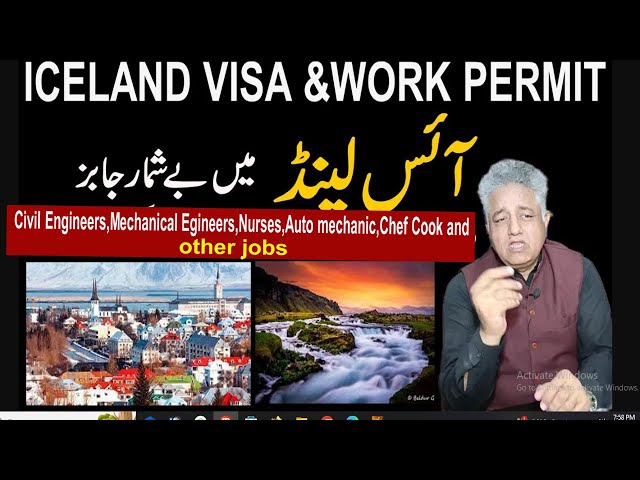 iceland schengen visa and iceland visa requirements for work permit  iceland work visa