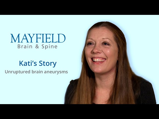 Kati's story: Unruptured brain aneurysms